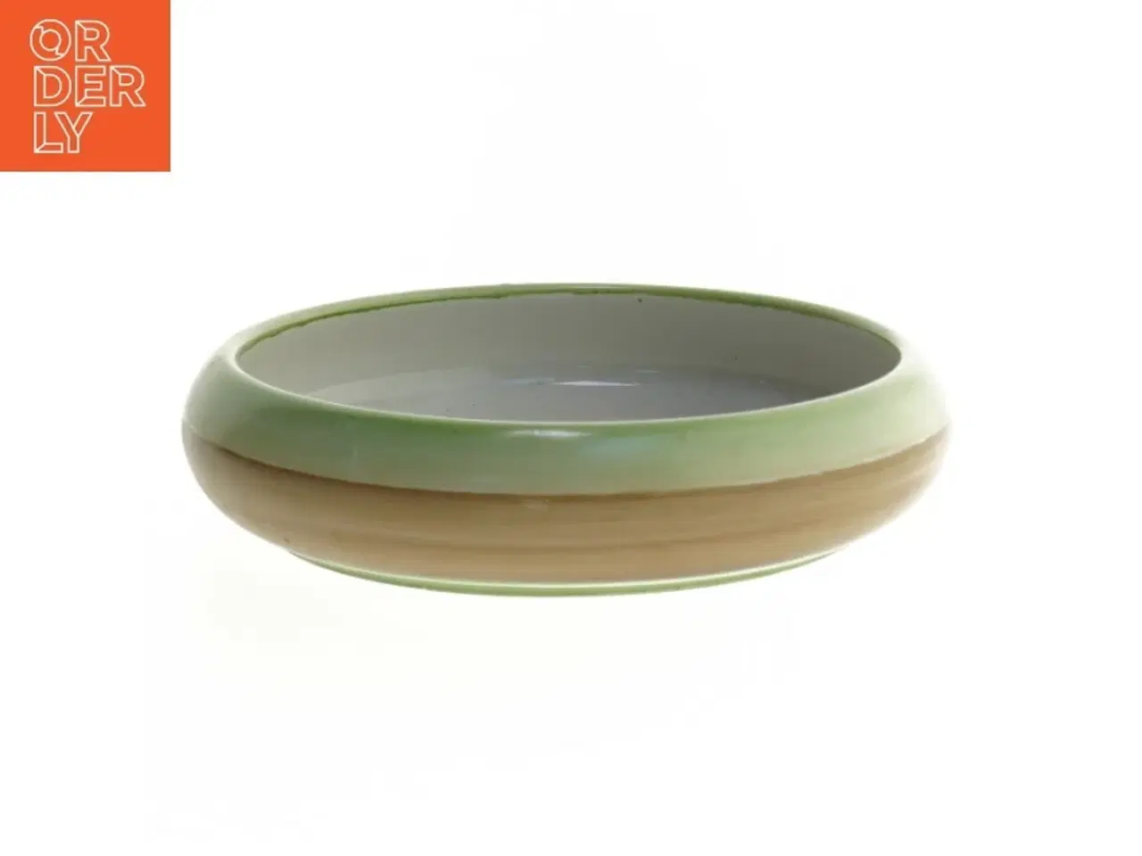 Billede 2 - Keramisk skål med motiv (str. Ø 17 cm)