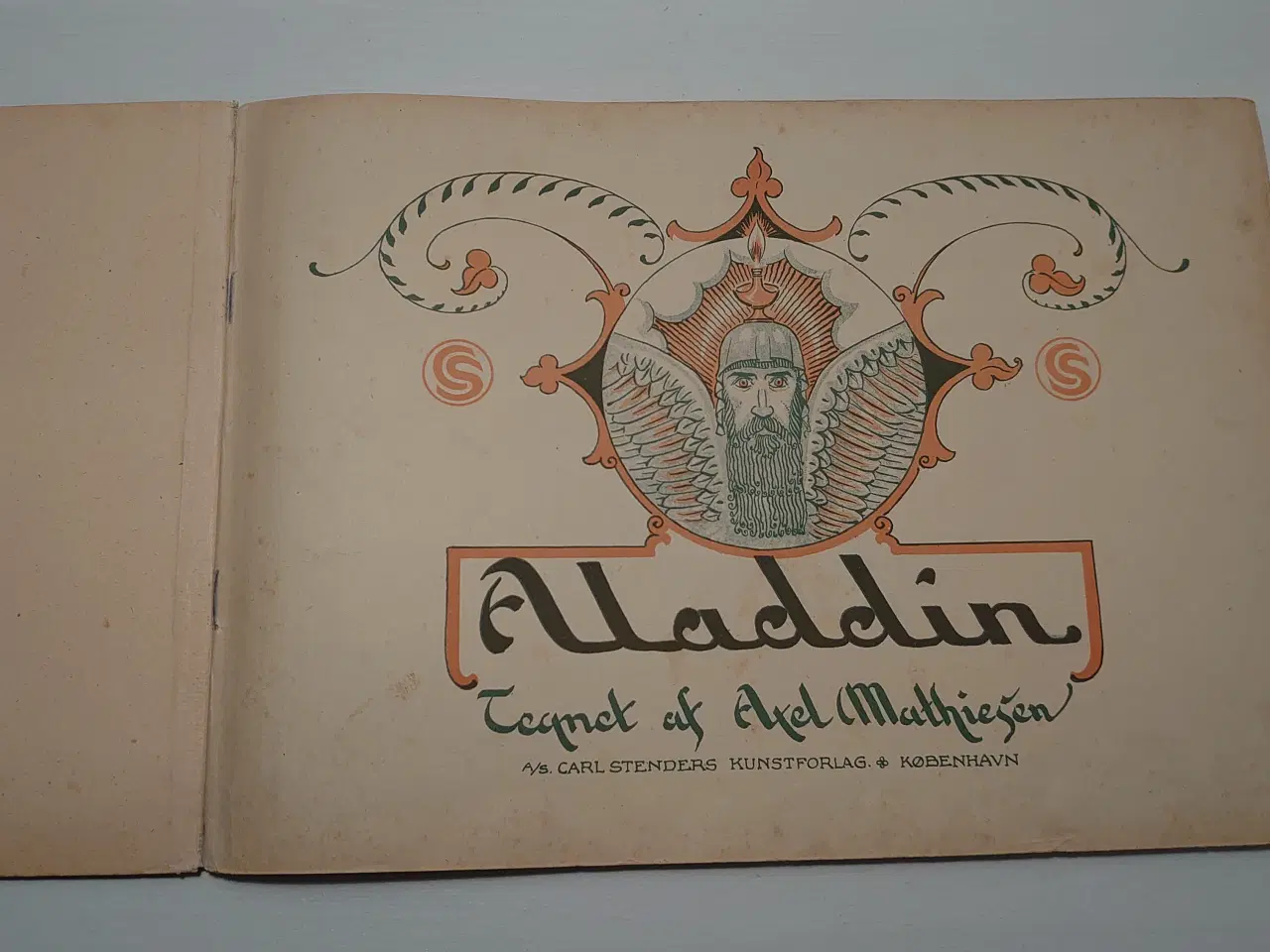 Billede 3 - Axel Mathiesen: Aladdin. Sjælden og fra 1922