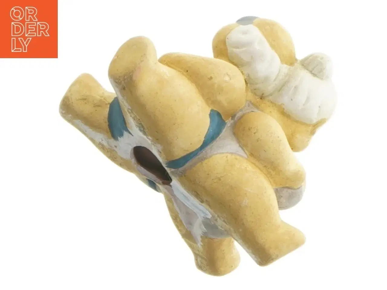 Billede 6 - Keramik figur af badende mennesker (str. 10 x 6 x 7 cm)
