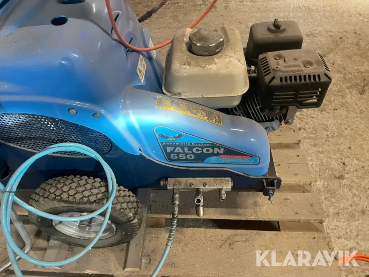 Billede 9 - Kompressor med saksesystem Pneumatic System Falcon 550