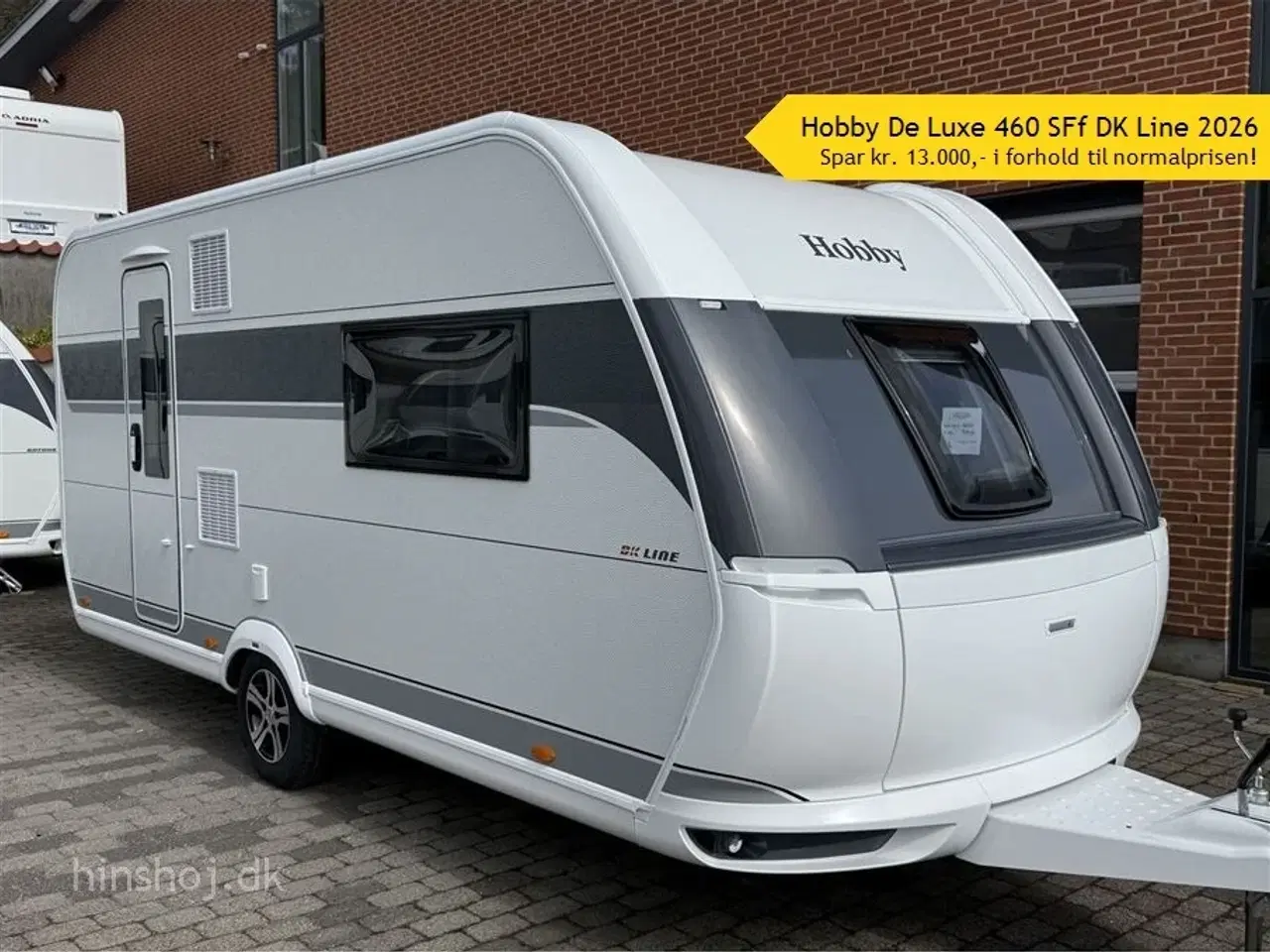 Billede 1 - 2026 - Hobby De Luxe 460 SFf   2026 Hobby De Luxe 460 SFf DK Line Se den hos Hinshøj Caravan A/S