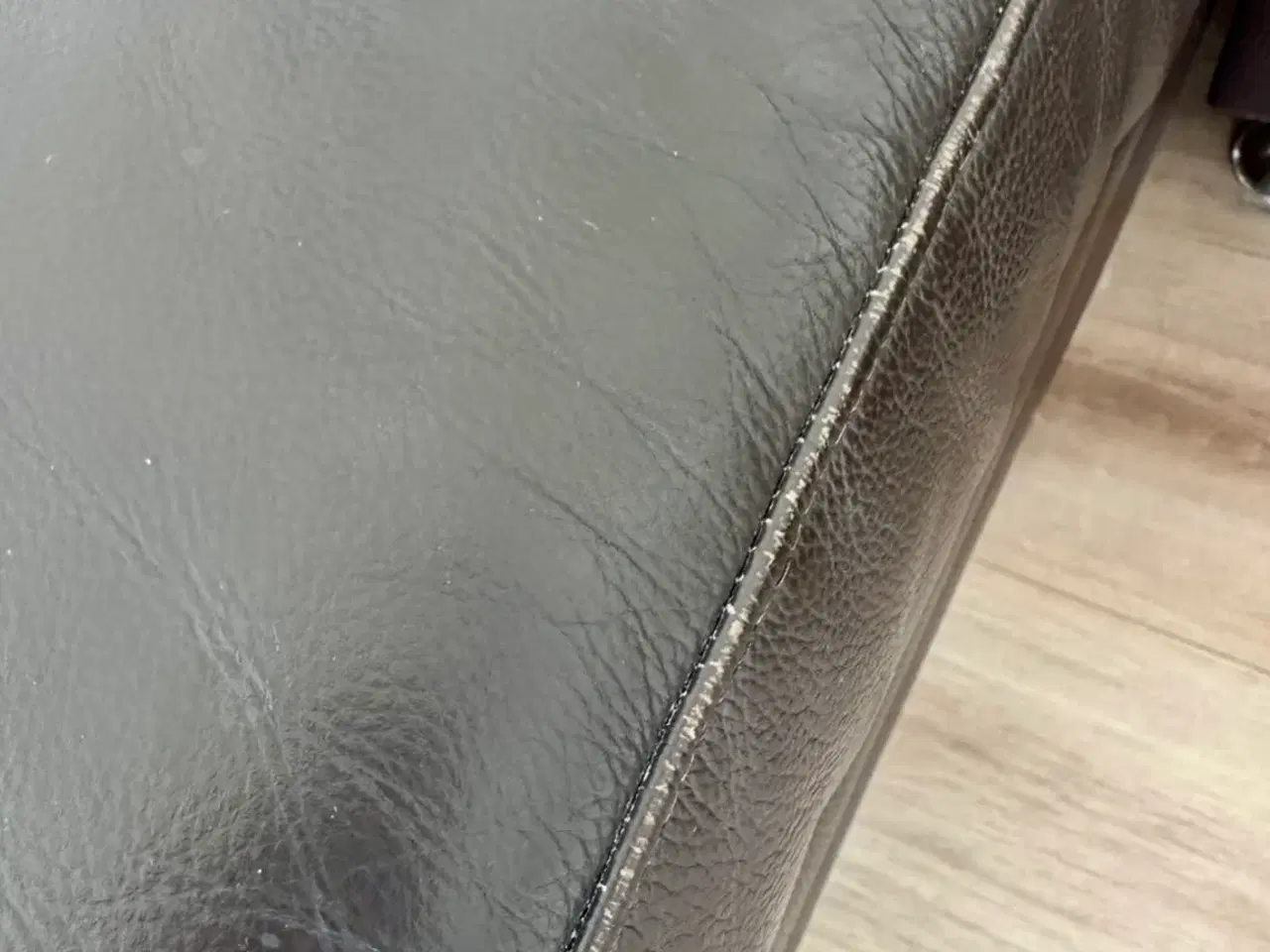 Billede 5 - Læder chaiselong sofa fra Hjort Knudsen