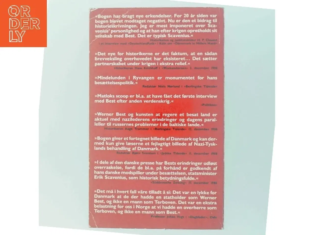 Billede 3 - Danmark i Hitlers hånd bog fra Holkenfeldts Forlag