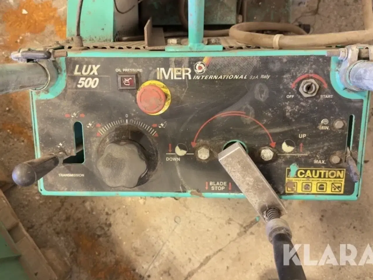 Billede 5 - Gulvsav / Kantskærer Imer Lux 500