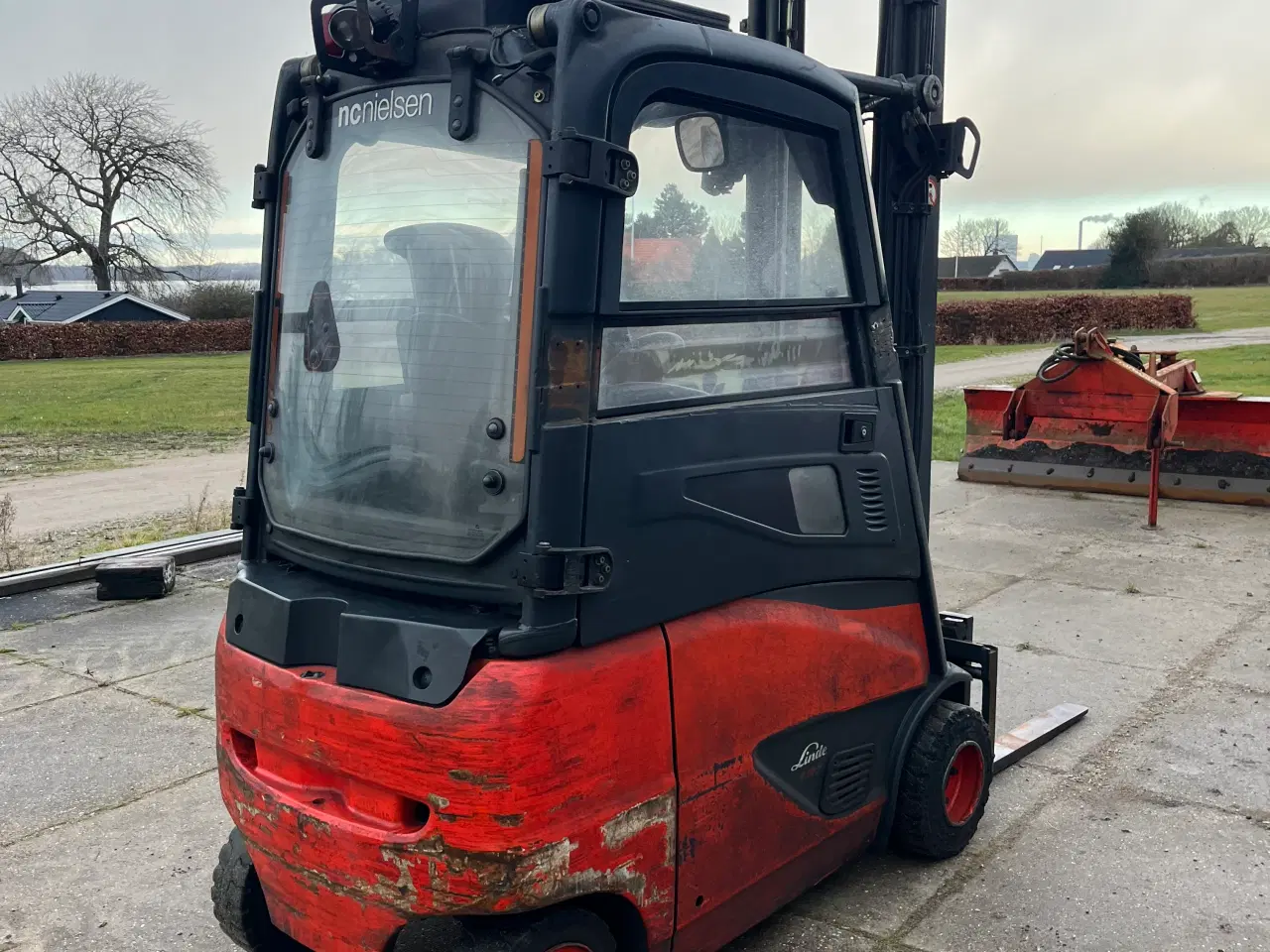 Billede 3 - Linde E18ph-02 eltruck - triplex mast m.friløft.