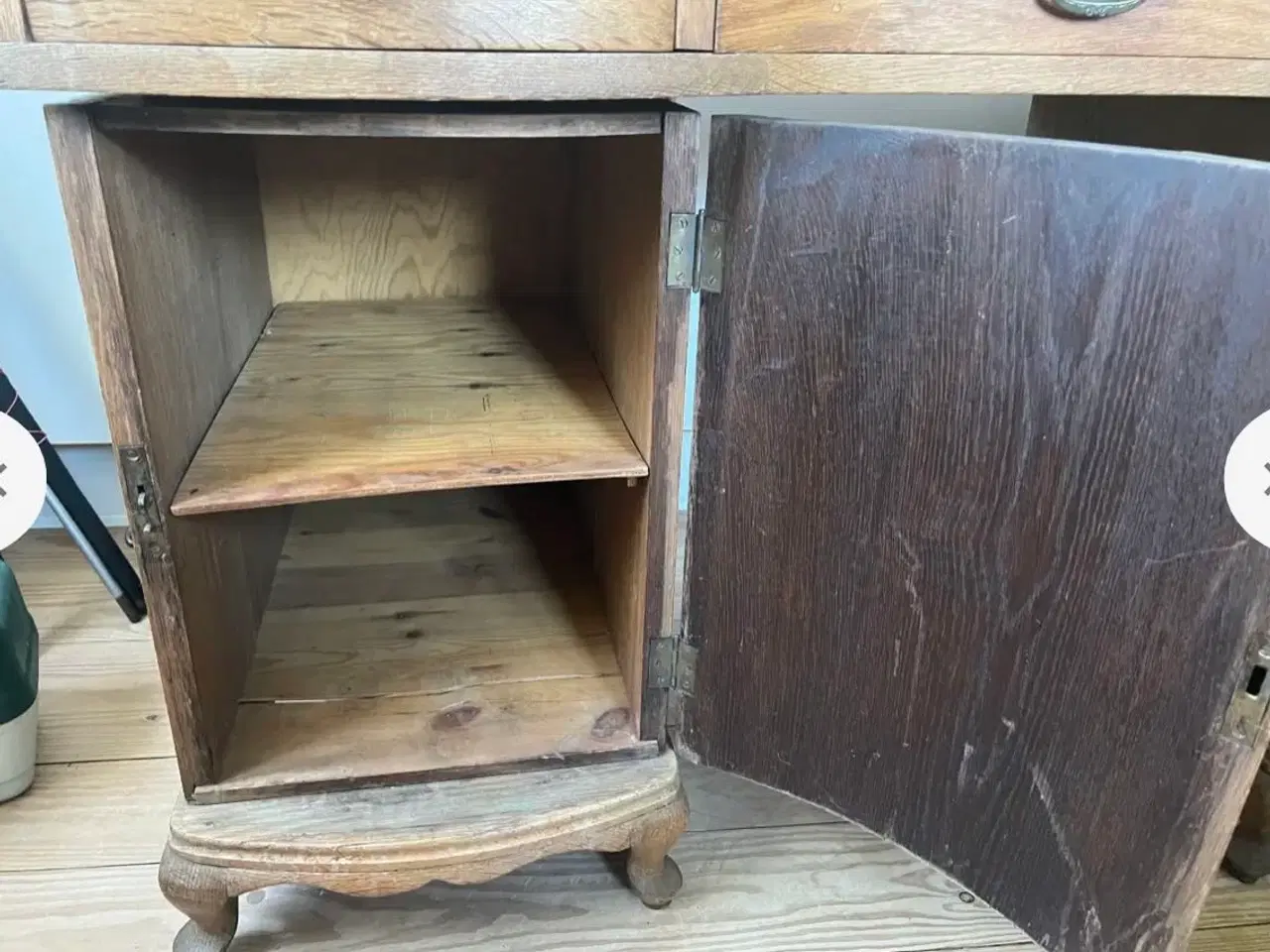 Billede 2 - Skrivebord i eg