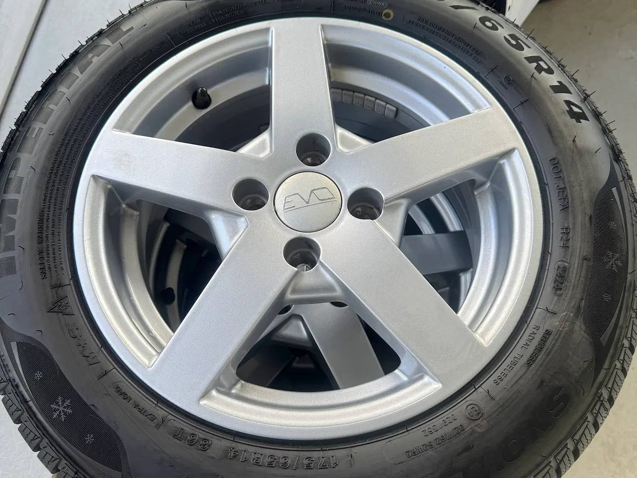 Billede 3 - VinterDæk Fiat 500 + Ford Ka