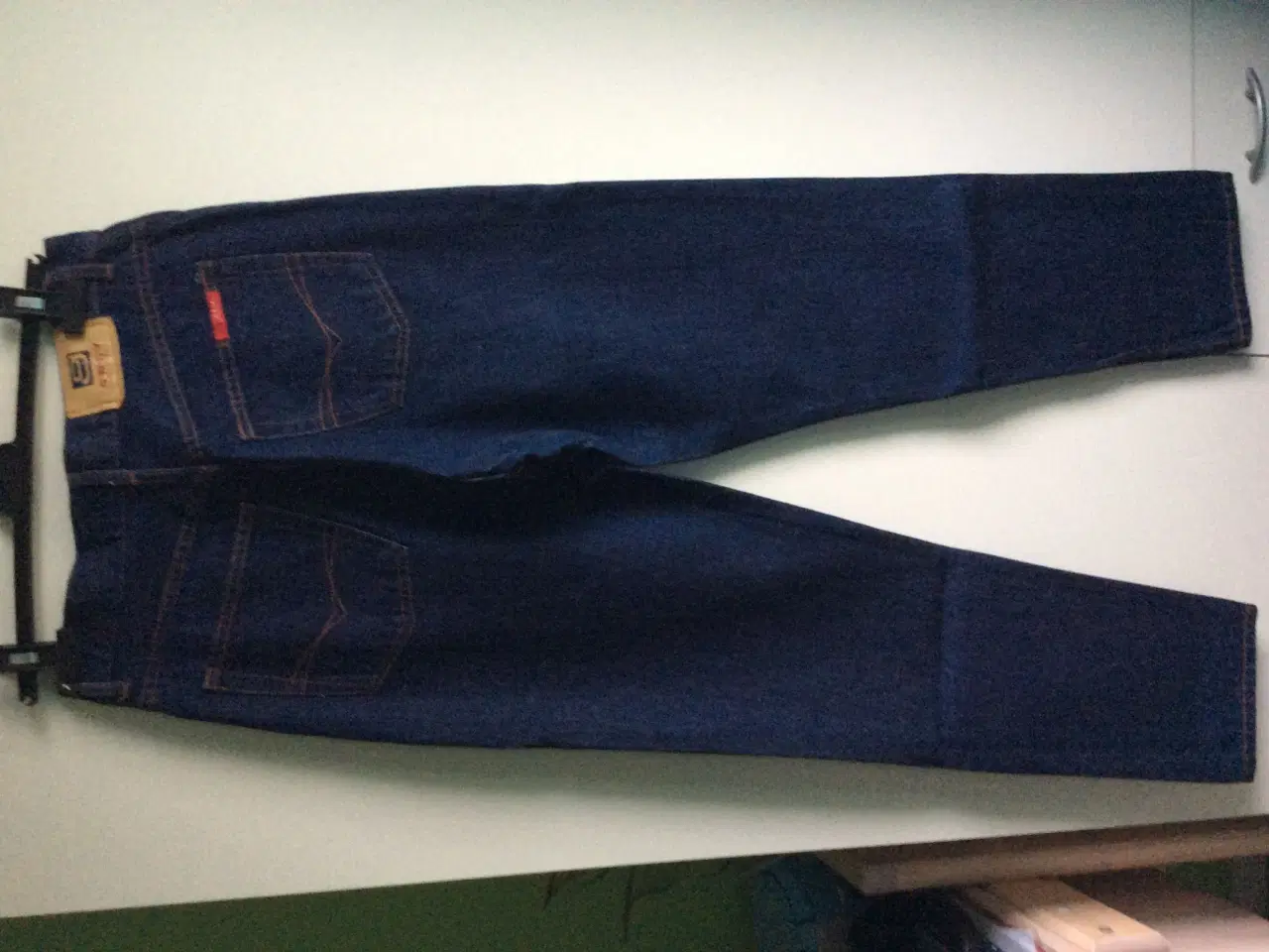 Billede 2 - Mørk blå Denim Jeans