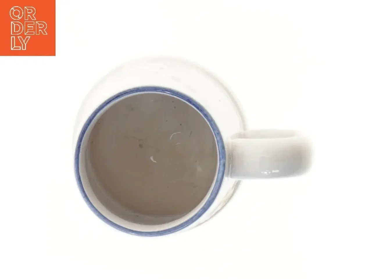 Billede 2 - Keramikkrus med Bornholm motiv fra Johgus (str. Ø 6,5 cm længde 8 cm)