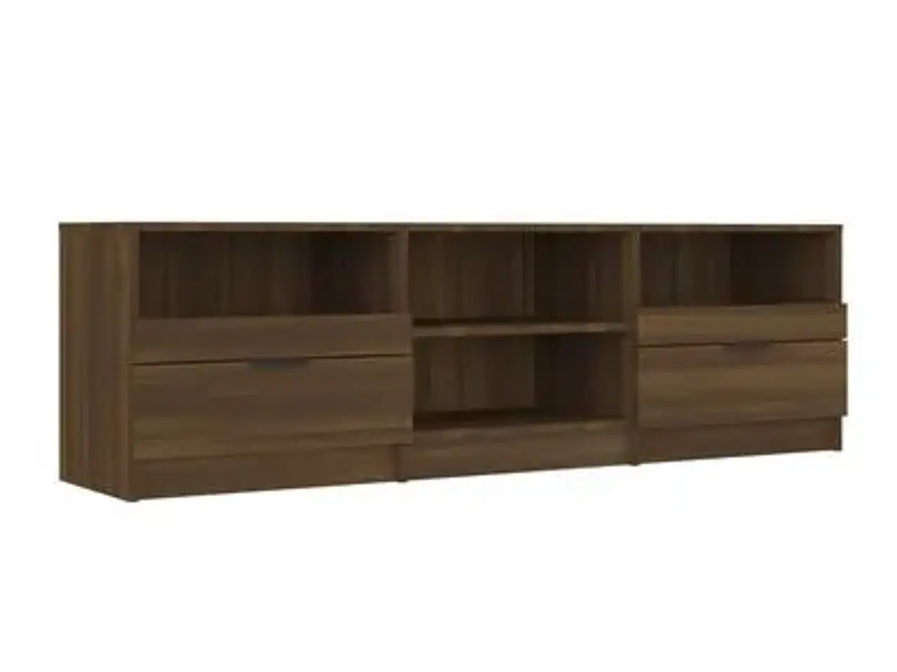 Billede 1 - vidaXL tv-bord 150x33,5x45 cm konstrueret træ brun