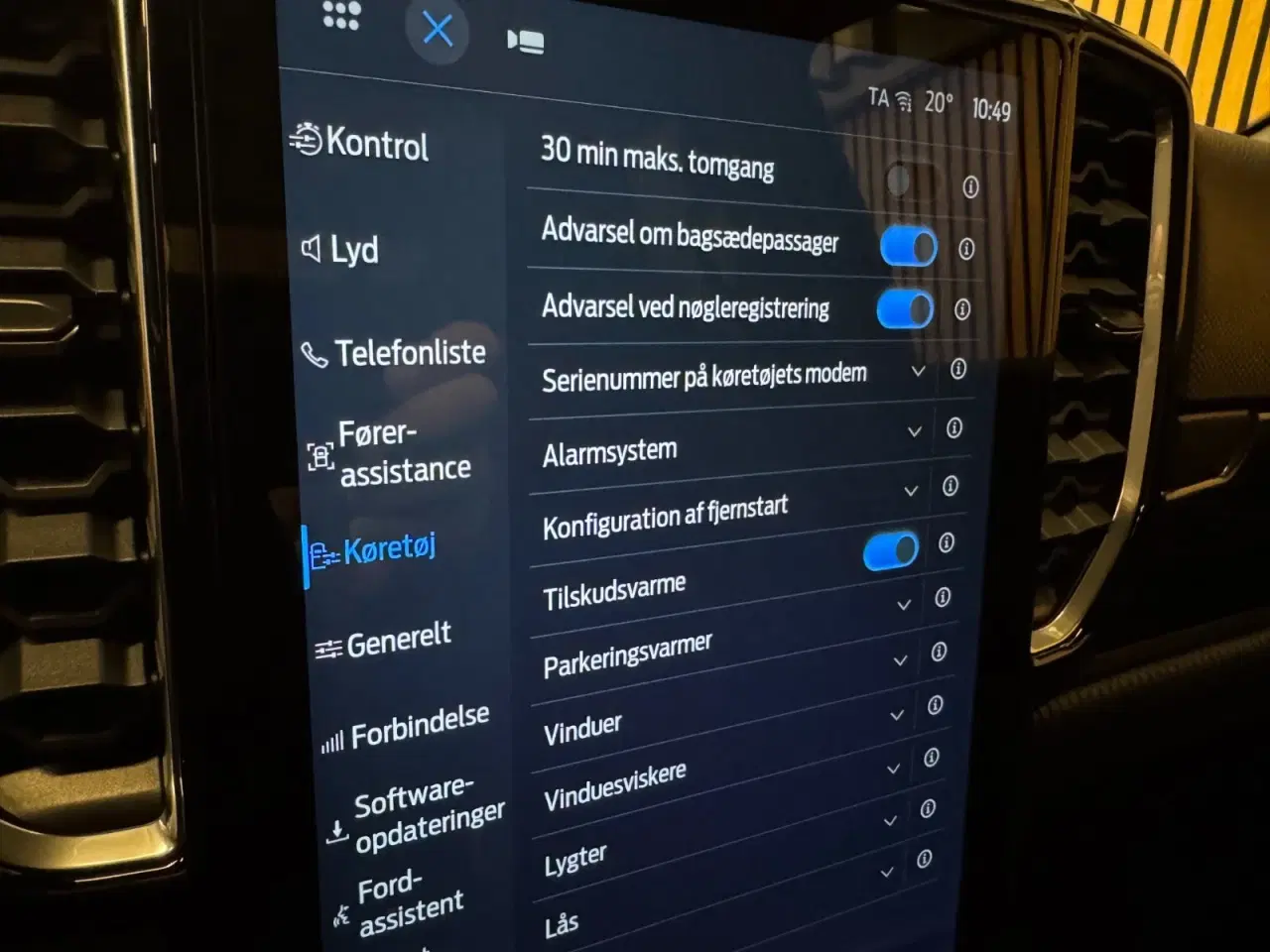 Billede 10 - Ford Ranger 3,0 EcoBlue MS-RT Db.Kab aut.