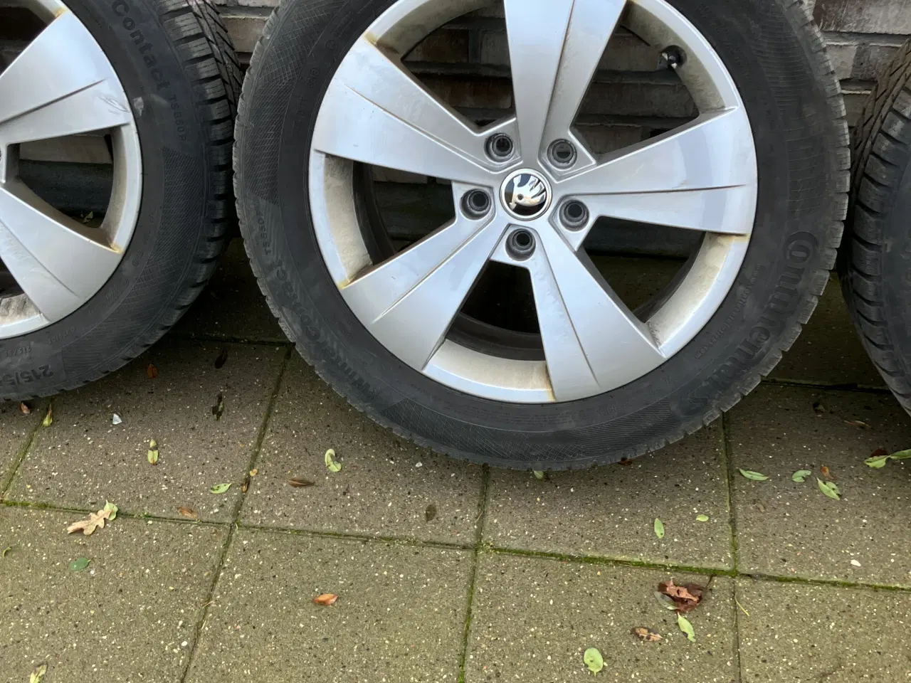 Billede 5 - Orginale Skoda Alufælge 5 x 112 m Continental vint