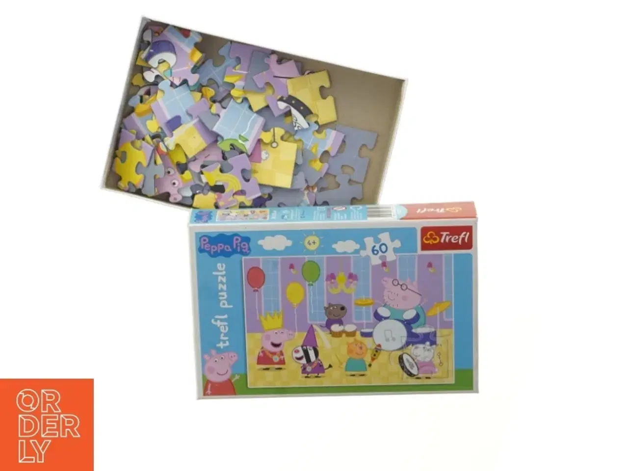 Billede 2 - Peppa Pig puslespil 60 brikker fra Trefl (str. 60 brikker)