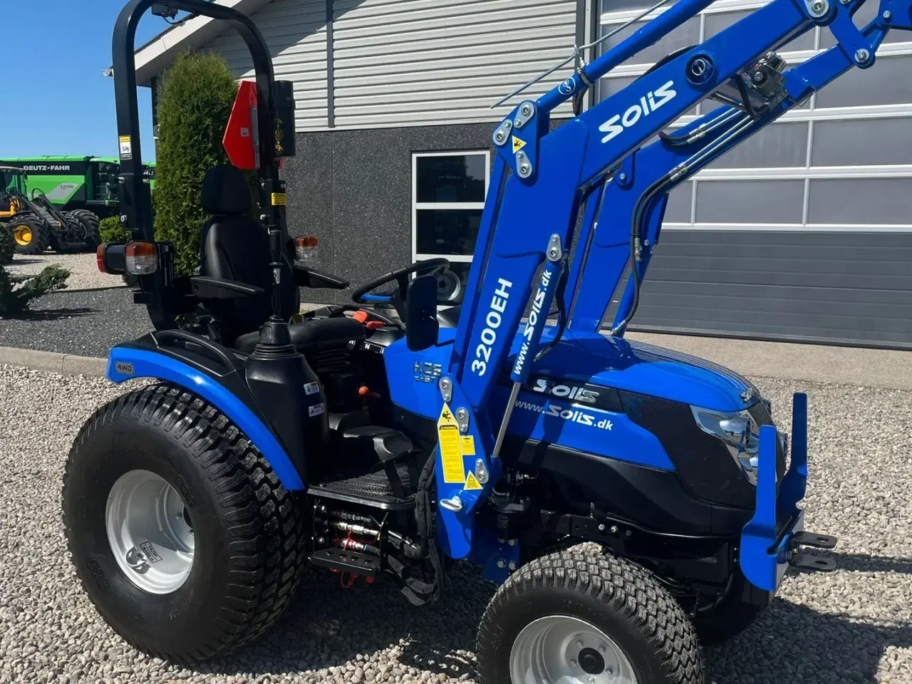 Billede 22 - Solis H26 HST Turfdæk og Frontlæsser