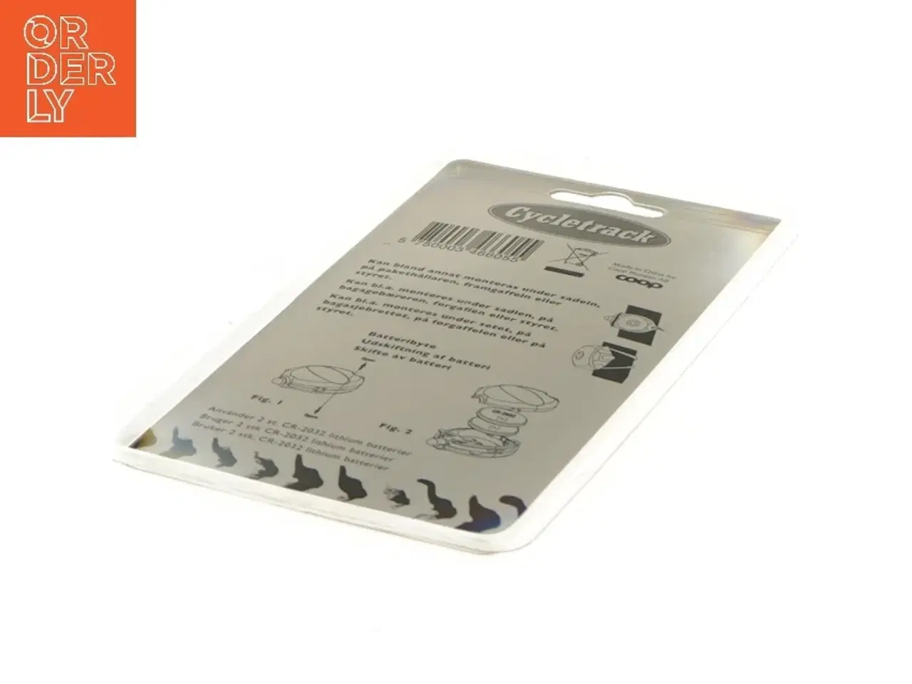 Billede 3 - Cykellygter sæt fra Coop (str. 20x12 cm)