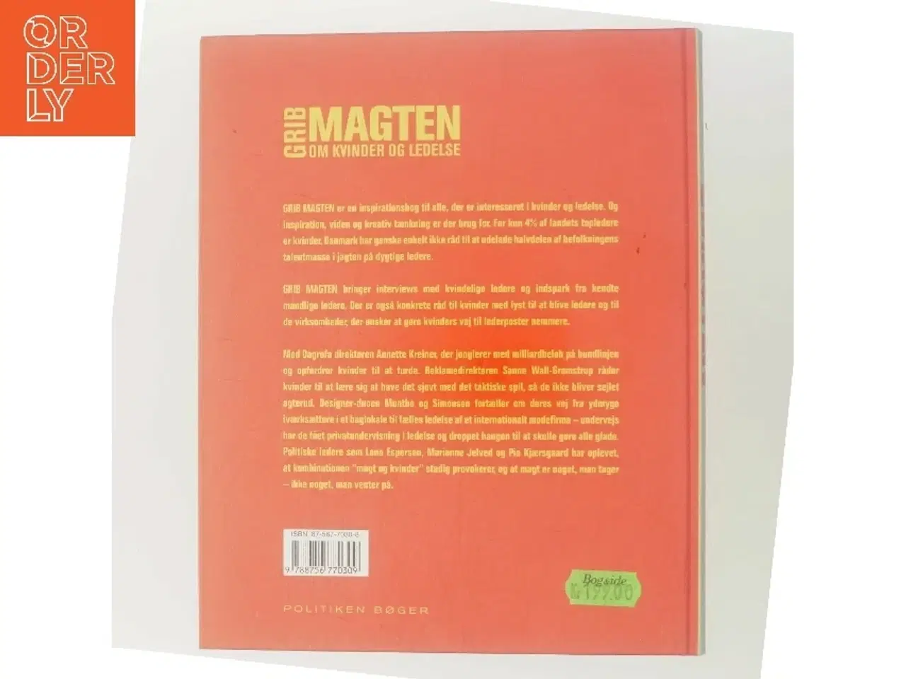 Billede 3 - Grib magten : om kvinder og ledelse (Bog)