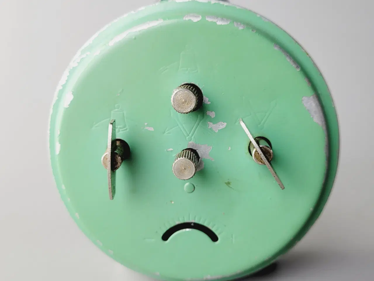 Billede 4 - ⭐️· ⏰ Vintage Magna Watch Vækkeur i Turkisgrøn