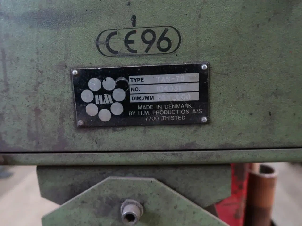 Billede 3 - Båndslibemaskine HM TAS-75