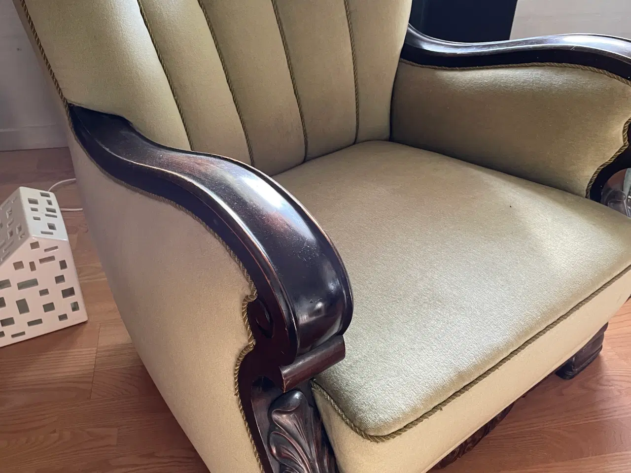 Billede 3 - Ældre 2 stk. antikke lænestole sælges