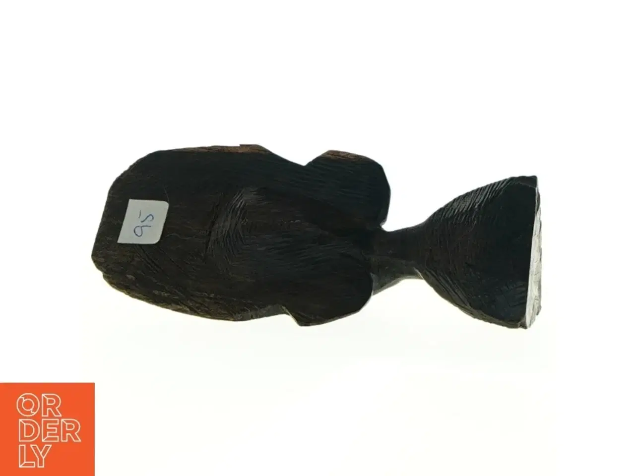 Billede 2 - Træskulptur af figur (str. 13 x 6 cm)