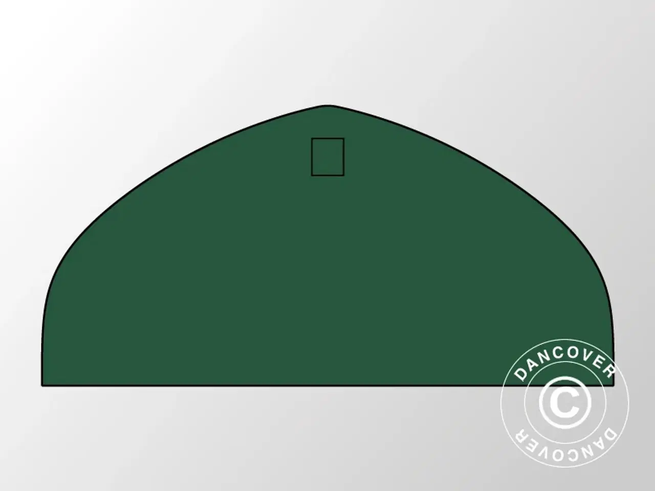 Billede 1 - Endevæg standard til telthal Lagertelt/rundbuehal