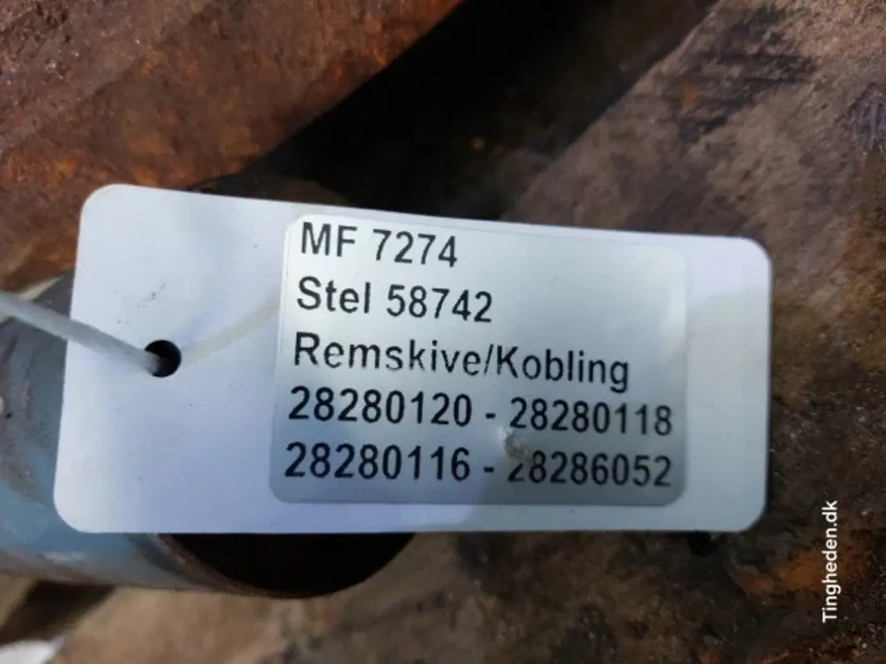 Billede 9 - Massey Ferguson 7274 Remskive 28280120