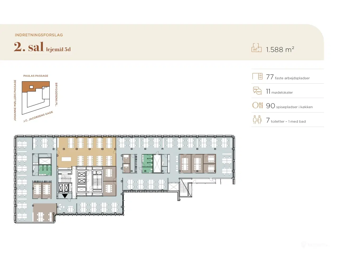 Billede 17 - Udsigt og nærmiljø ved Bryggernes Plads