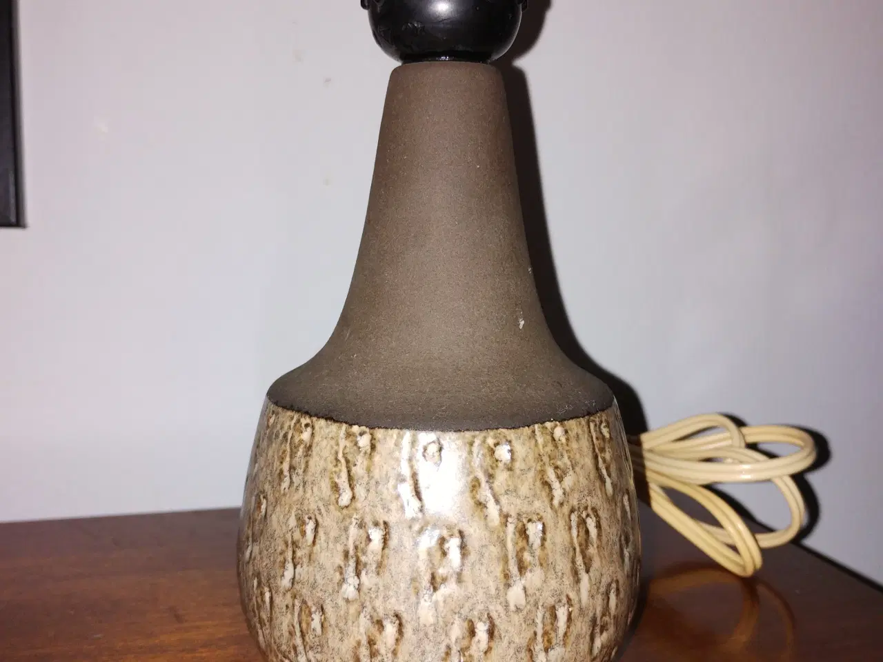 Billede 1 - Retro keramik bordlampe