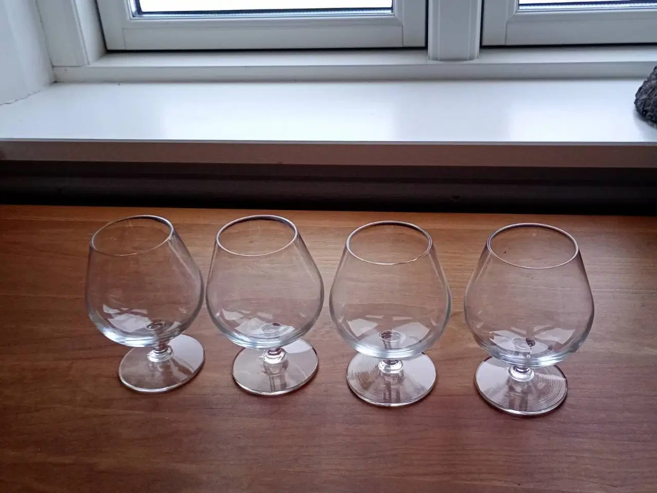 Billede 1 - Cognacglas, 4 flotte glas