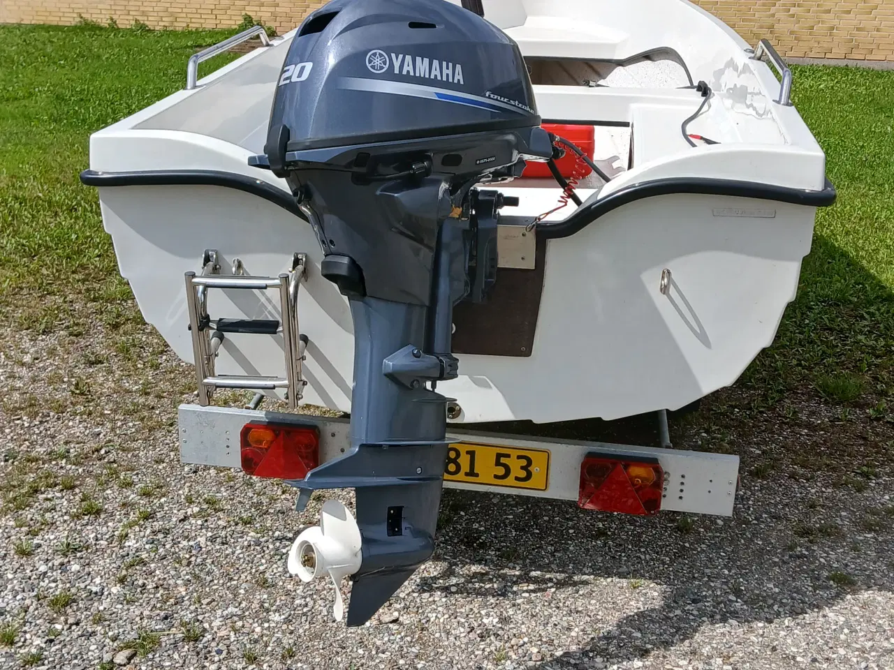 Billede 2 - Poca 475, velholdt båd, med trailer, med ny motor.