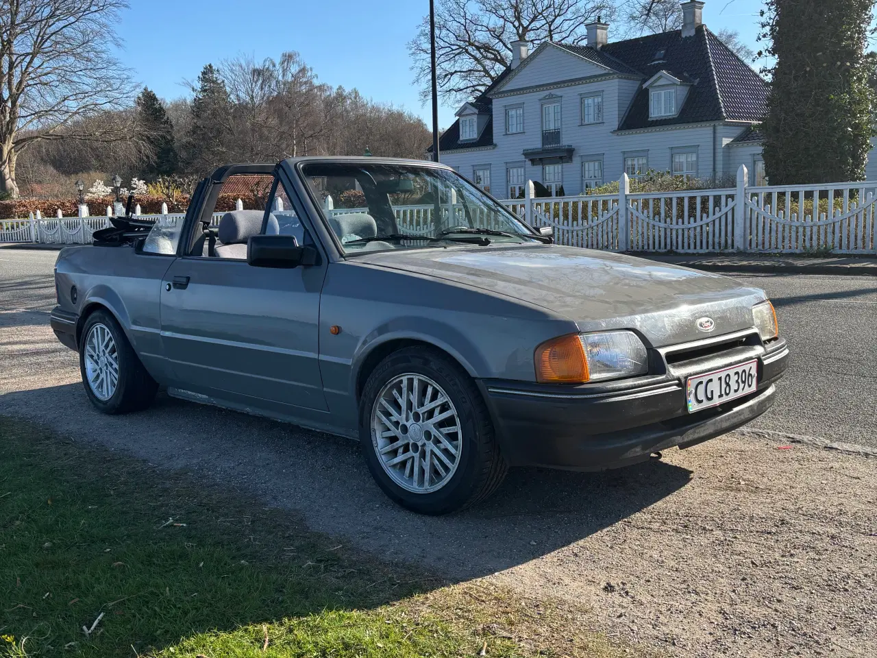 Billede 5 - Ford escort 1987 cabriolet /veteran bil