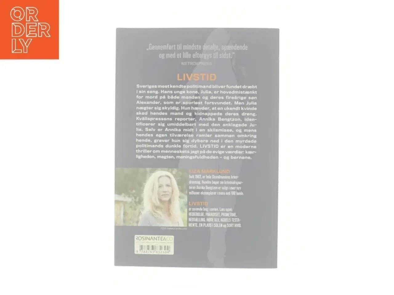 Billede 3 - Livstid : krimi af Liza Marklund (Bog)