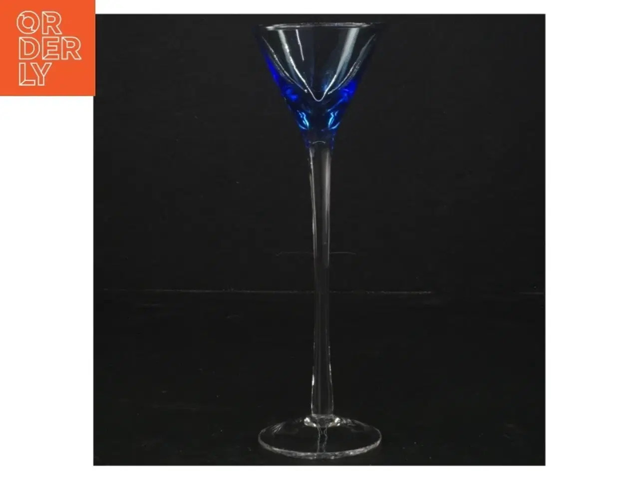 Billede 5 - Farvede snaps/likørglas, 6 stykker, farvet (str. 18 cm. 6 stykker)