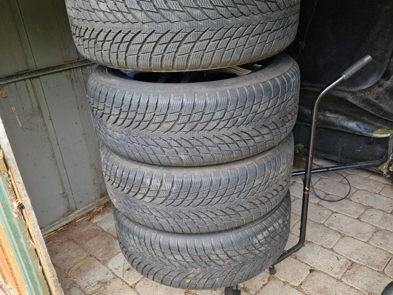 Billede 7 - Vinterdæk/fælge 5x112 17*