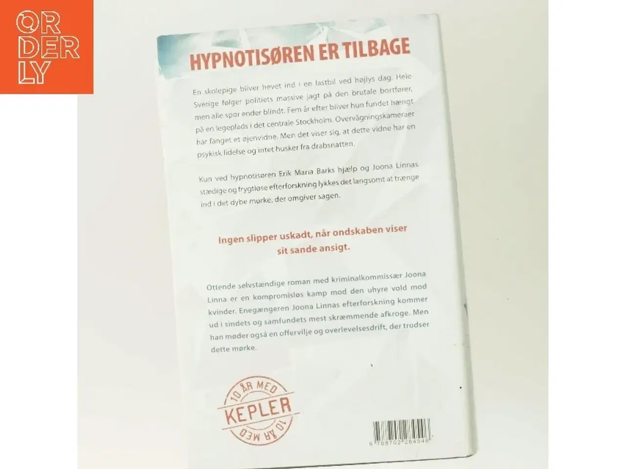 Billede 3 - Spejlmanden : kriminalroman af Lars Kepler (Bog)