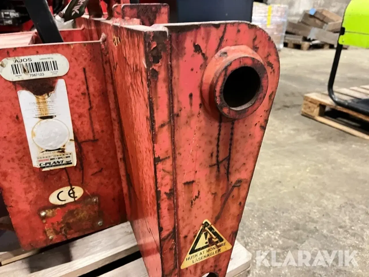 Billede 7 - Drejeled til manitou 2150 til mandskabskurv