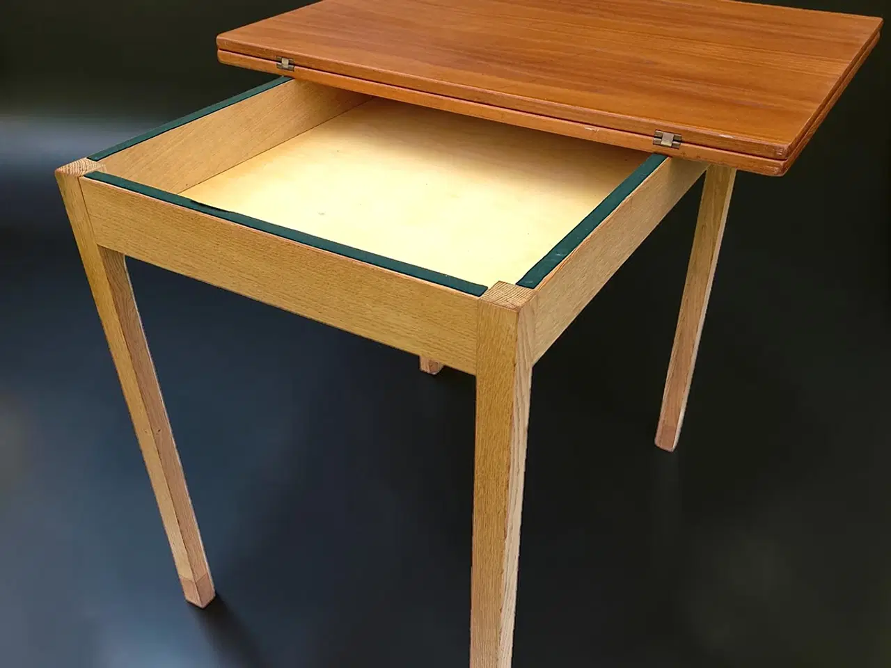 Billede 6 - Multifunktionsbord i teak/eg – foldbart