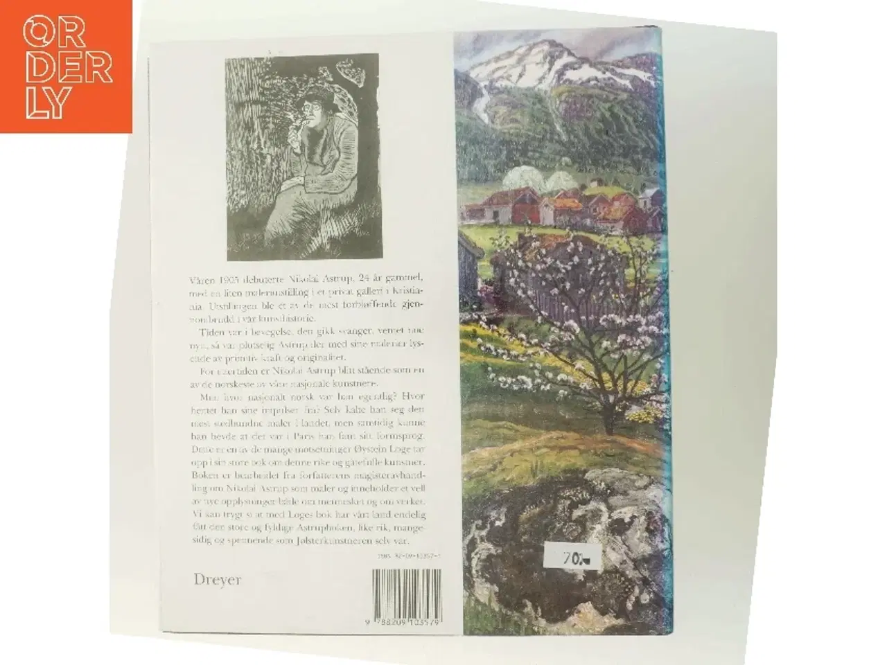Billede 3 - Nikolai Astrup : hjemstavnskunstneren : gartneren under regnbuen af Øystein Loge (Bog)