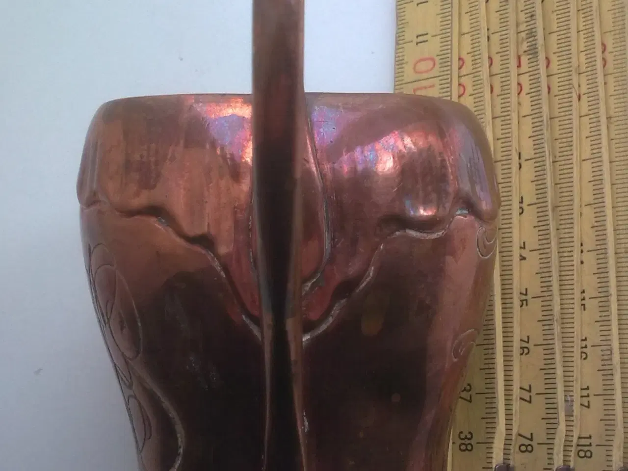 Billede 7 - Kobber gørtler UNIKA & messing granat & viking fad