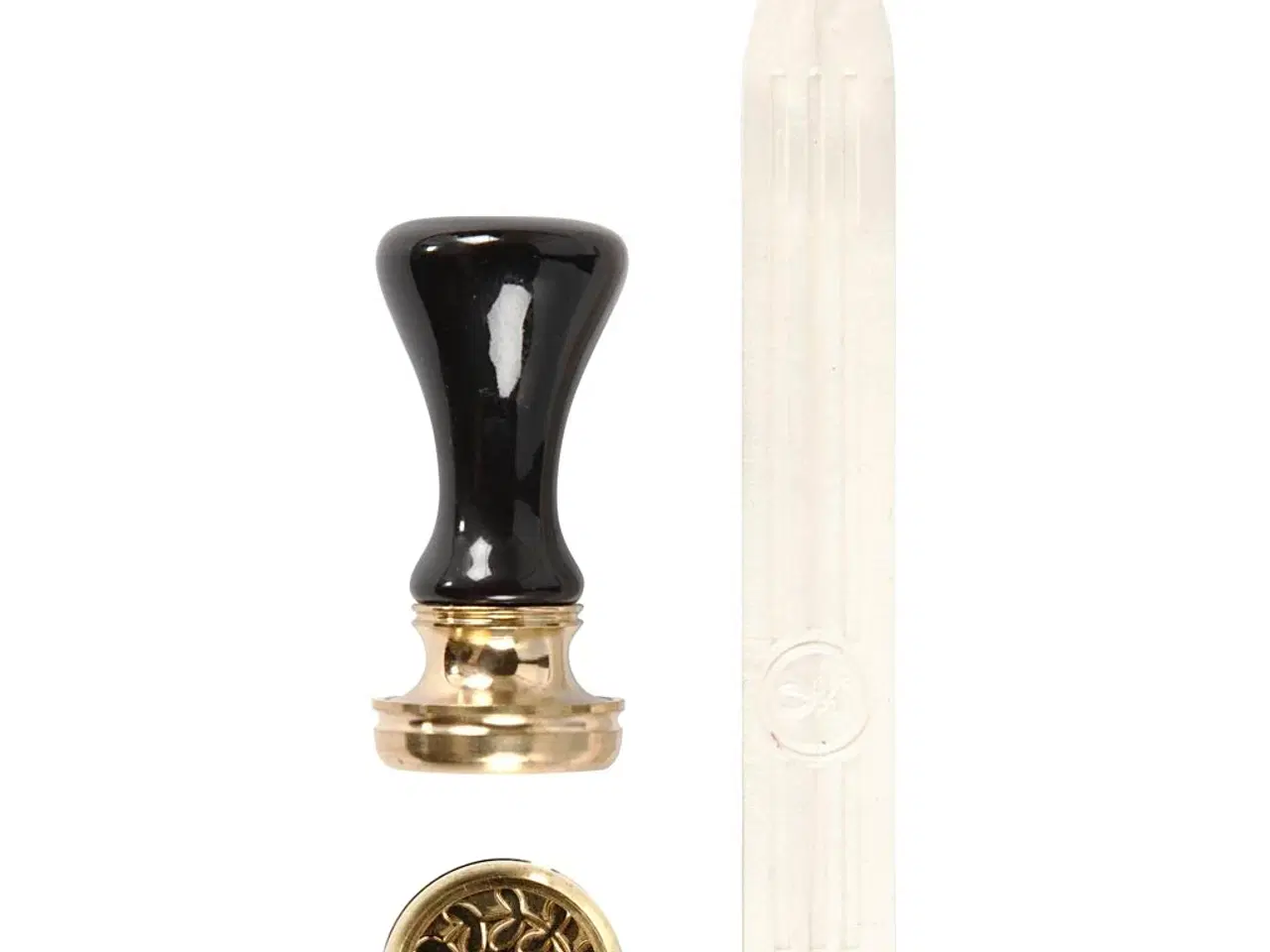 Billede 1 - Lak og segl, diam. 17 mm, perlemor, 1 sæt