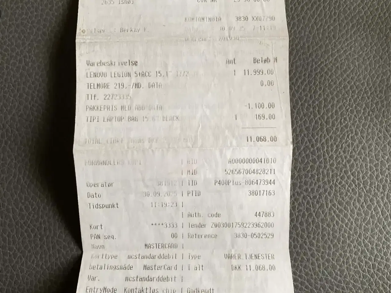 Billede 6 - Lenovo legion 5 acc 15 1 i7 2