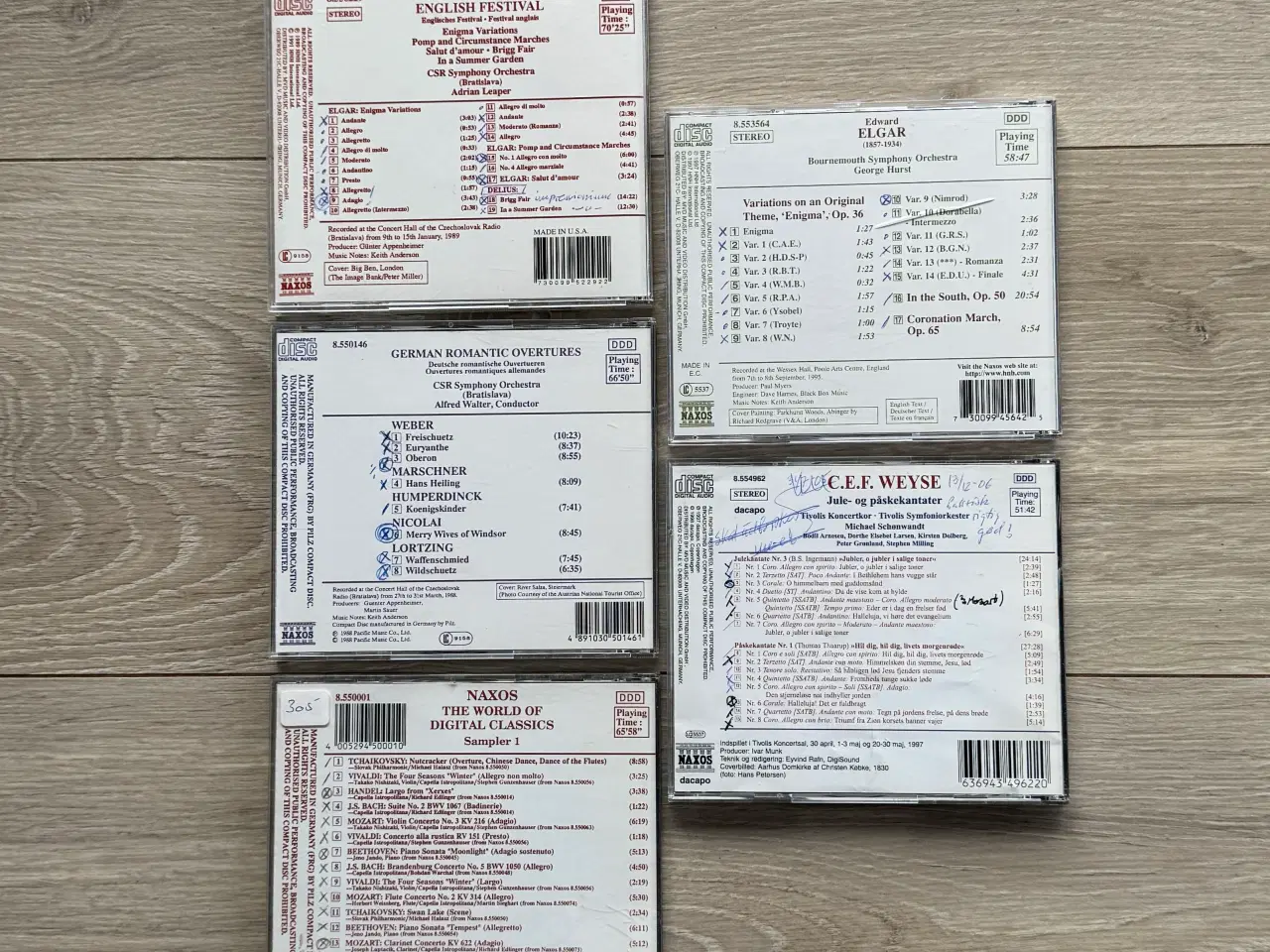 Billede 2 - KLASSISK MUSIK - 5 CD’ER