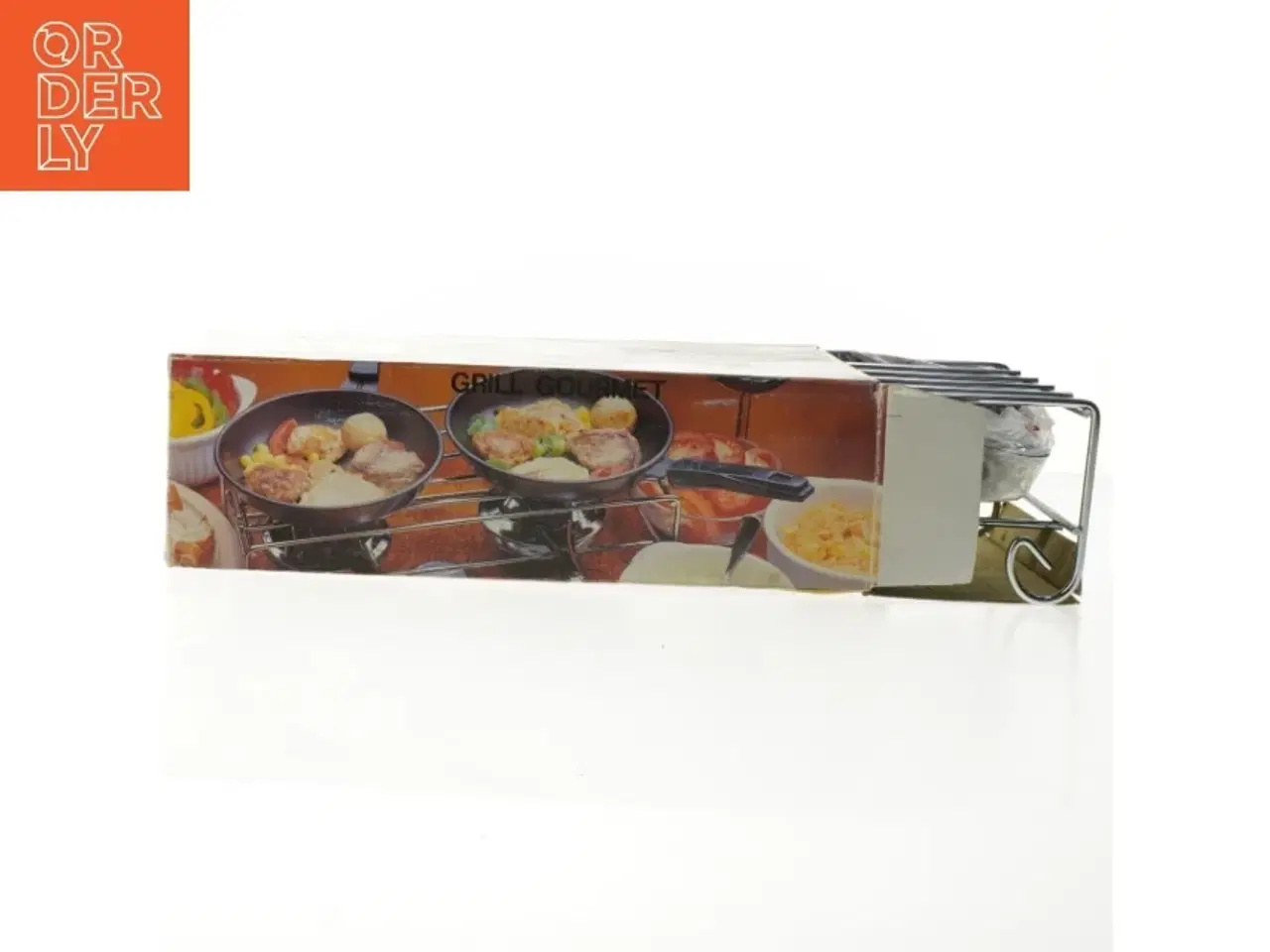 Billede 3 - Grill gourmet sæt med pander, brændere og stativ