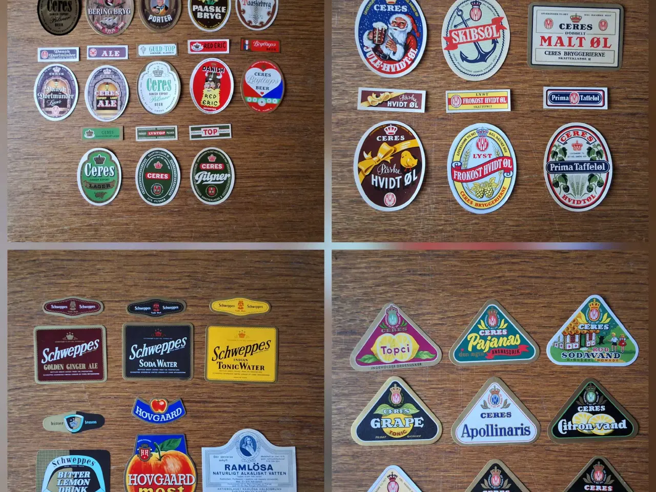 Billede 1 - 34 ETIKETTER fra CERES BRYGGERIER  