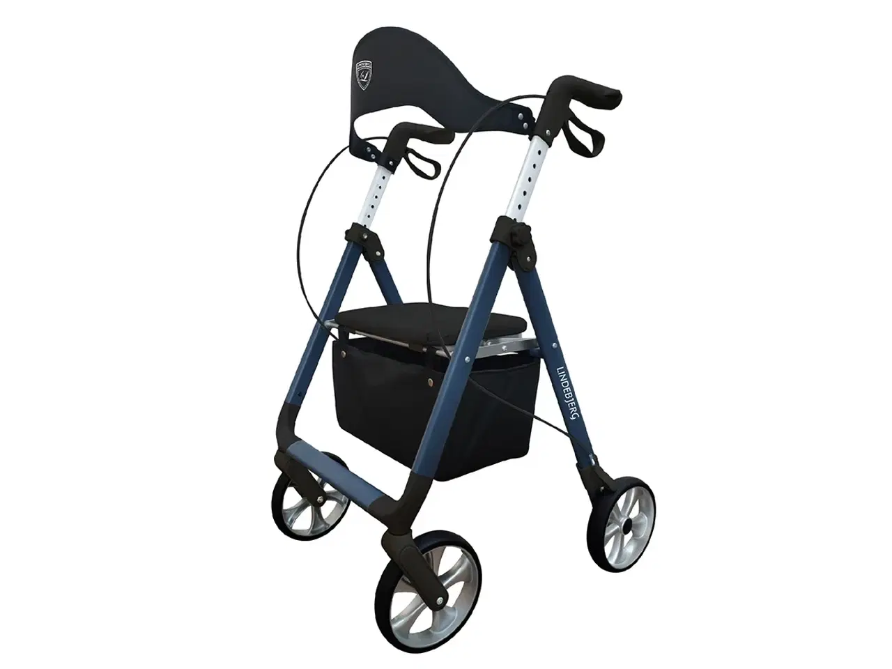 Billede 3 - Lindebjerg Rollator HF 225 letvægt - Blå