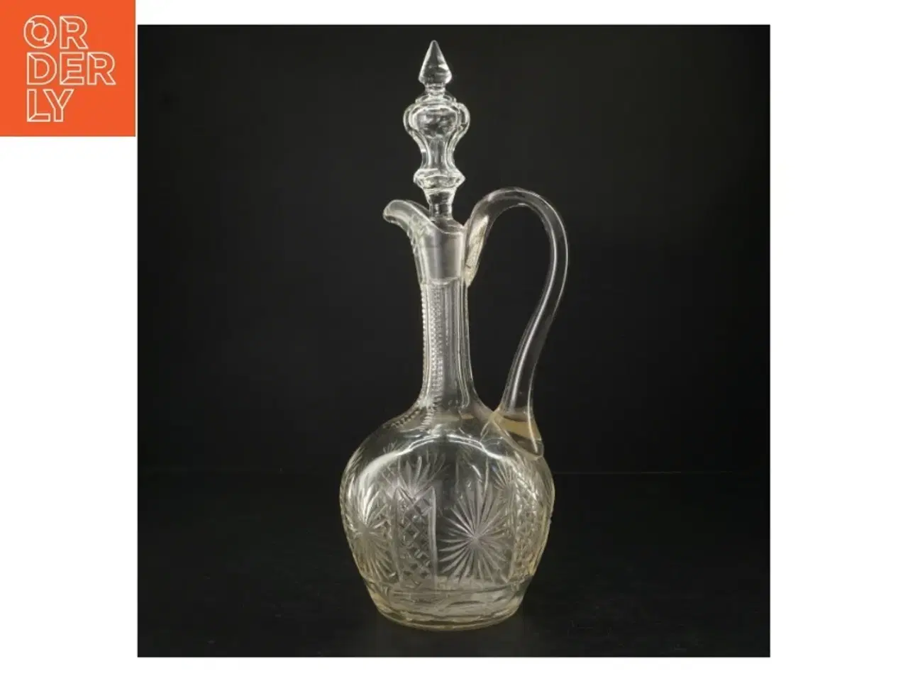 Billede 1 - Klar glas karaffel (str. H. 37 cm)