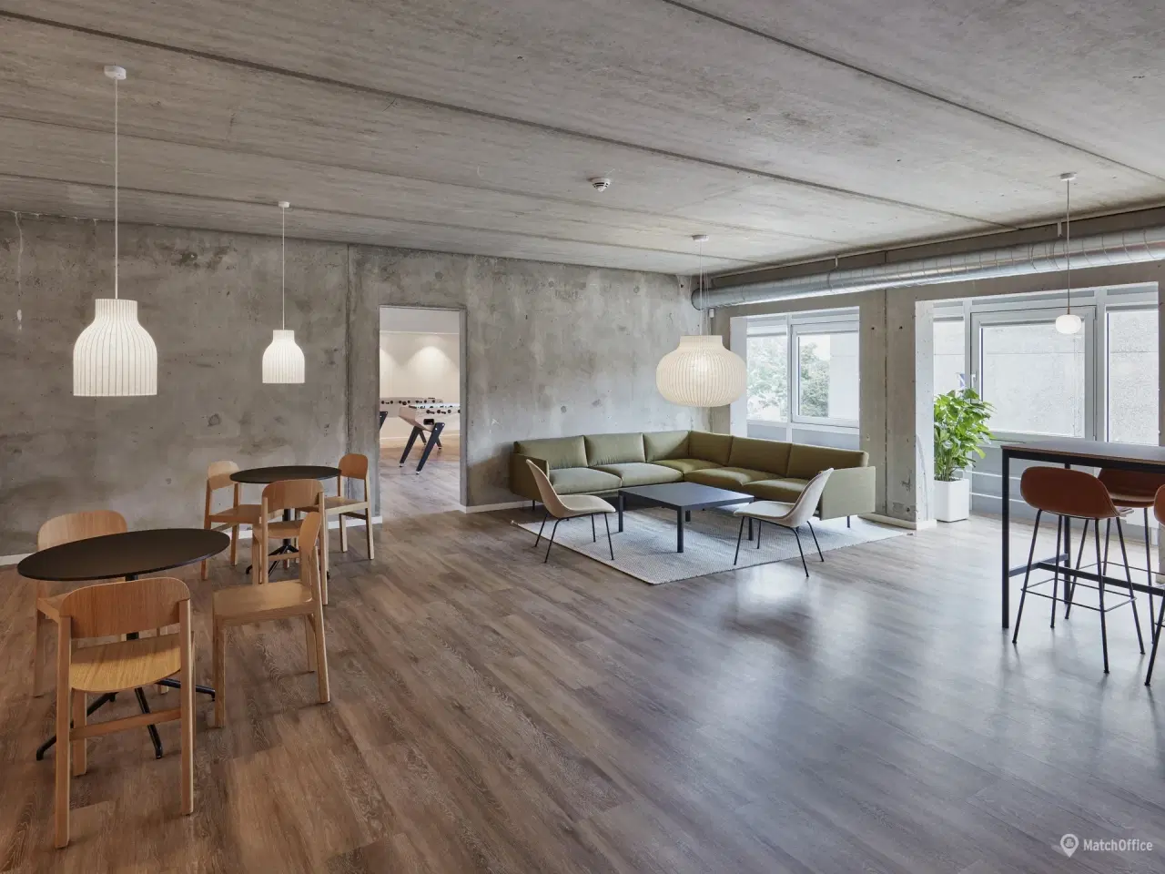 Billede 8 - Flotte kontorpladser med et udvalg af fællesfaciliteter