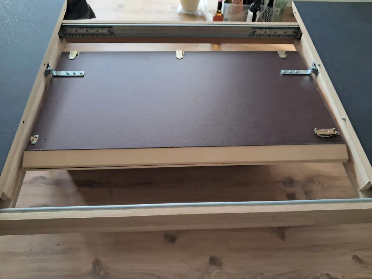 Billede 3 - Spisebord 160 cm med butterfly udtræk