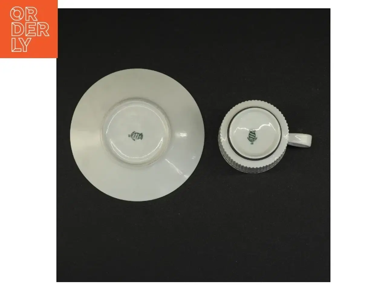 Billede 3 - Eksklusivt mocca porcelæns kopper og underkopper (str. Diameter 12 cm kop 6 x 6 og en halv cm)
