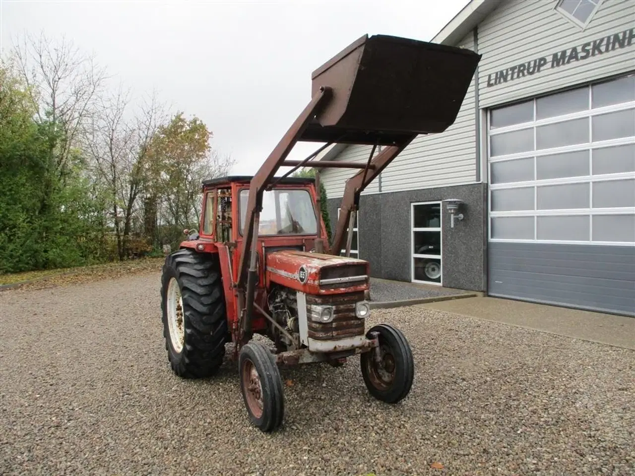 Billede 15 - Massey Ferguson 165 Med Trucktårn og Frontlæsser